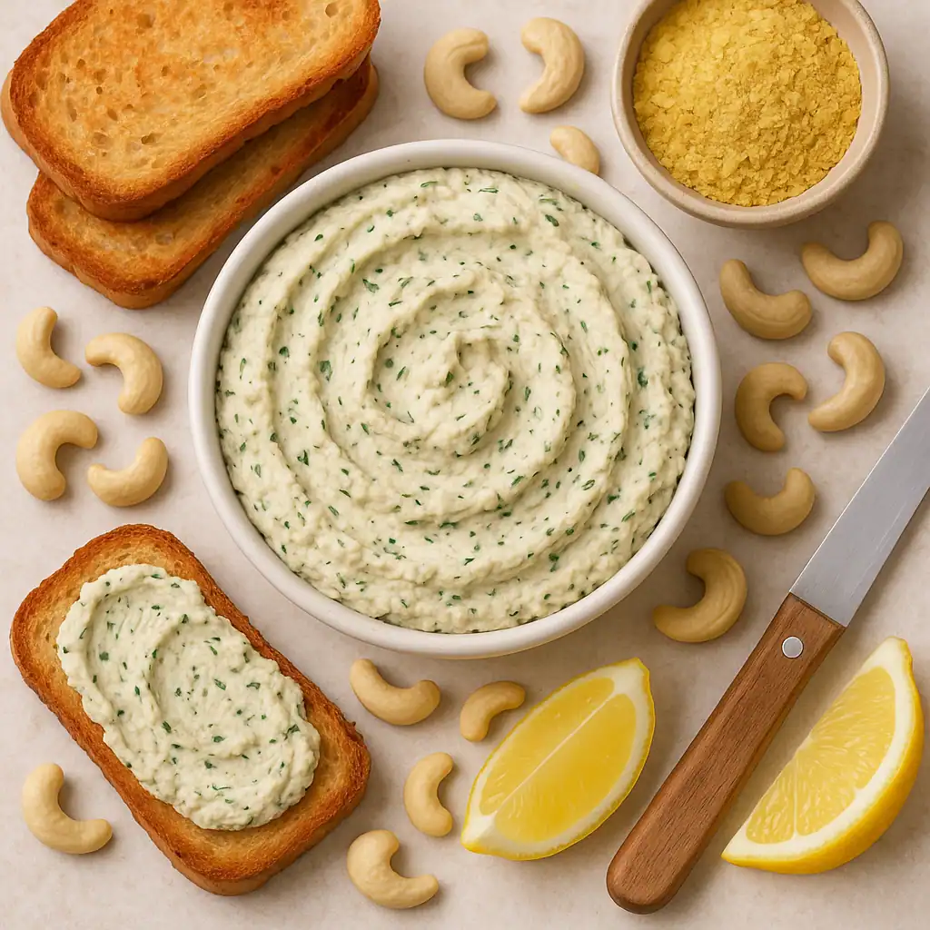Cashew-kruidenkaasspread