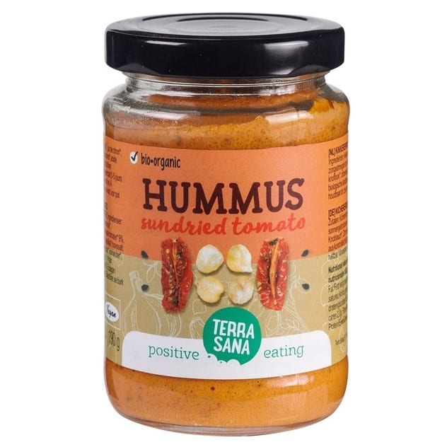 hummus tomaat