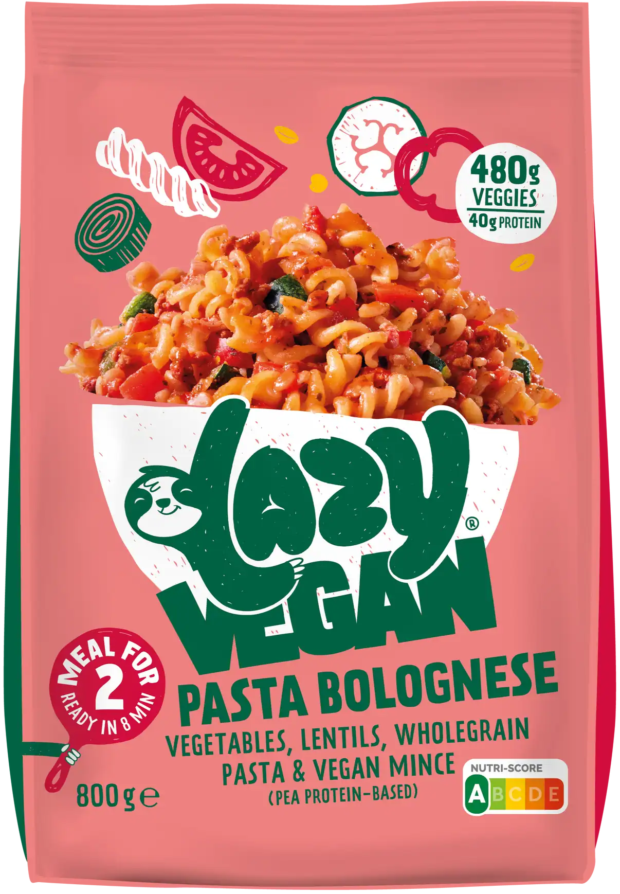 LV Packshots Pasta Bolognese front