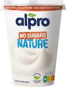 Bekertje Alpro yoghurt zonder toegevoegde suikers