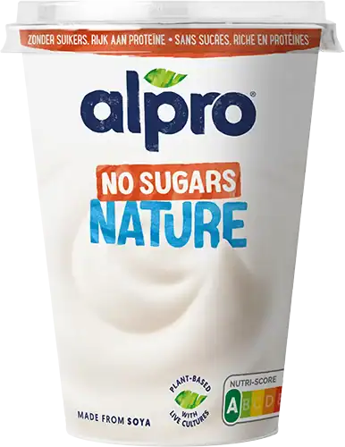 Bekertje Alpro yoghurt zonder toegevoegde suikers