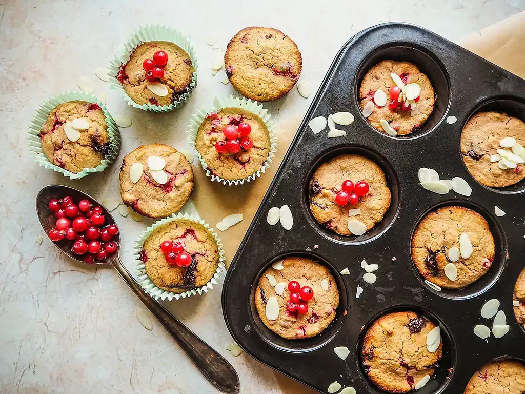 Muffins zonder ei